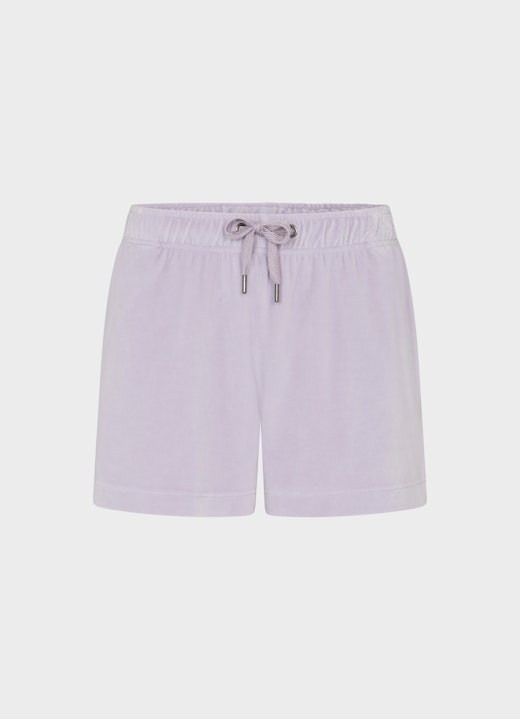 Medium Length Bermudas Samt - Bermuda dusty violet