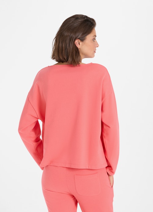 Coupe Loose Fit Sweat-shirts Pull coral