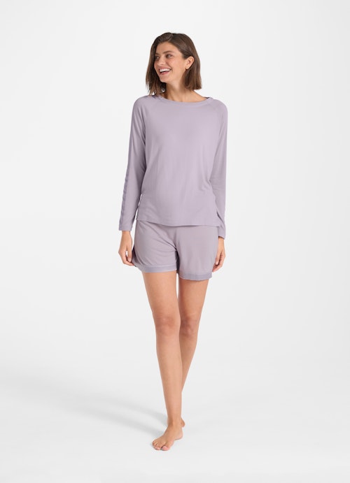 Casual Fit Nightwear Nightwear - Shorts dusty violet