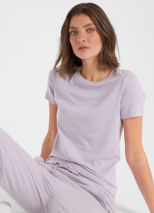 Slim Fit T-shirts Jersey Modal - T-shirt dusty violet