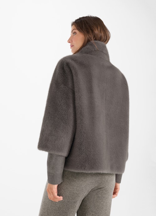 Coupe Loose Fit Vestes Fausse fourrure - veste réversible plum kitten