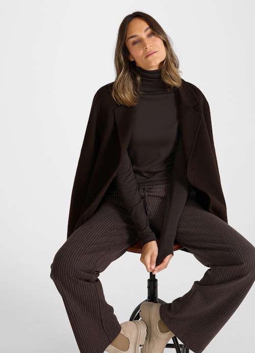 Casual Fit Jacken Doubleface Blazer bitter chocolate