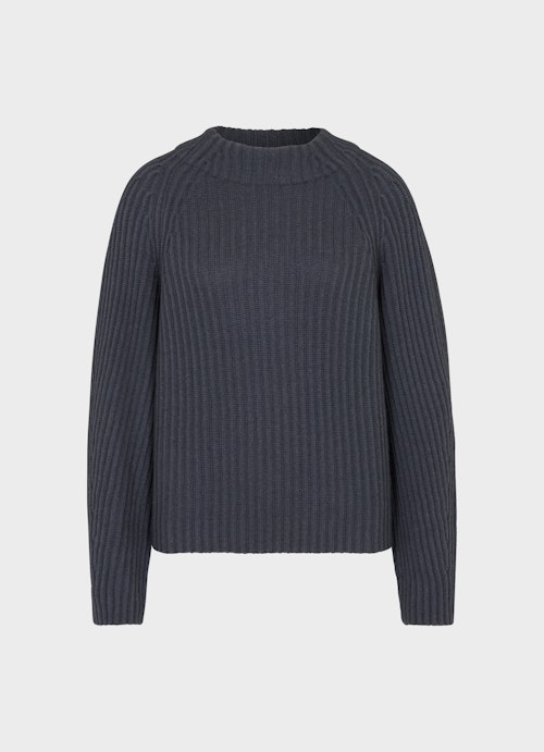 Casual Fit Knitwear Cashmere Blend - Pullover thunder