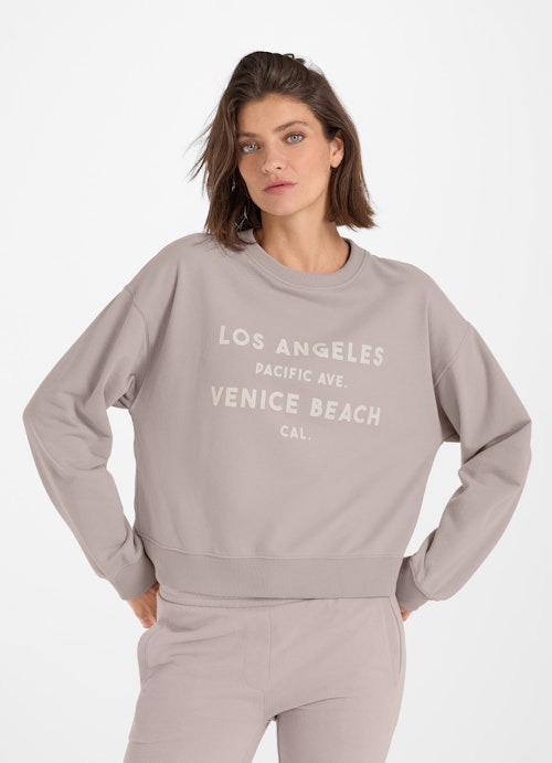 Coupe oversize Sweat-shirts Pull putty