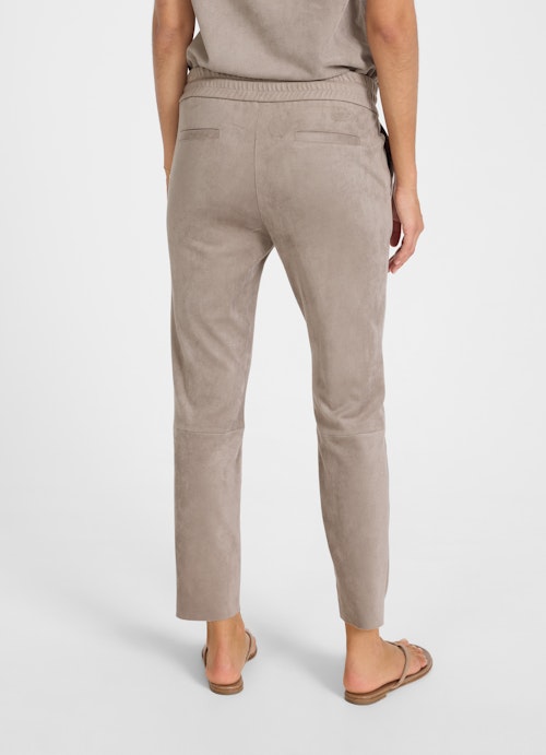 Regular Fit Hosen Tech Leather - Hose putty