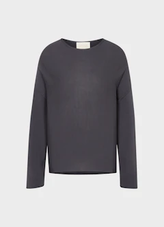 Casual Fit Knitwear Viscose Stretch - Sweater thunder