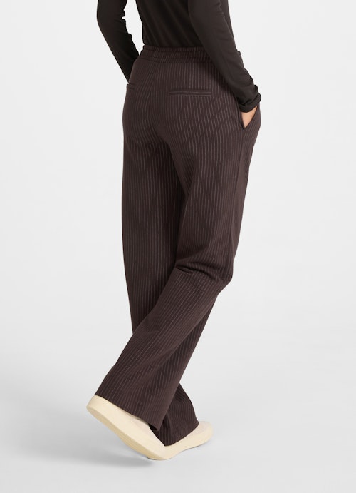 Wide Leg Hosen Wide Leg Fit - Sweatpants bitter chocolate