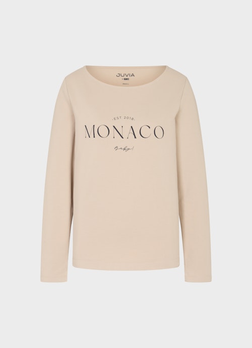 Coupe Casual Fit Sweat-shirts Pull en polaire « Monaco Baby » light walnut-navy