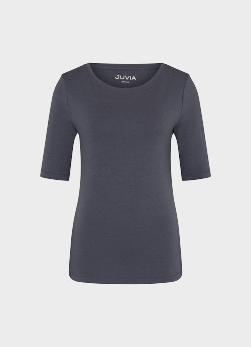 Coupe Slim Fit T-shirts Jersey modal - T-shirt thunder