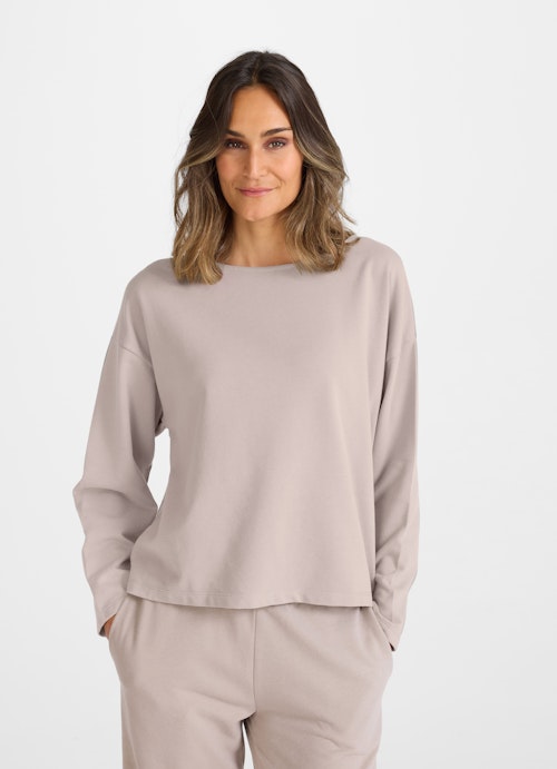 Coupe Loose Fit Sweat-shirts Pull putty