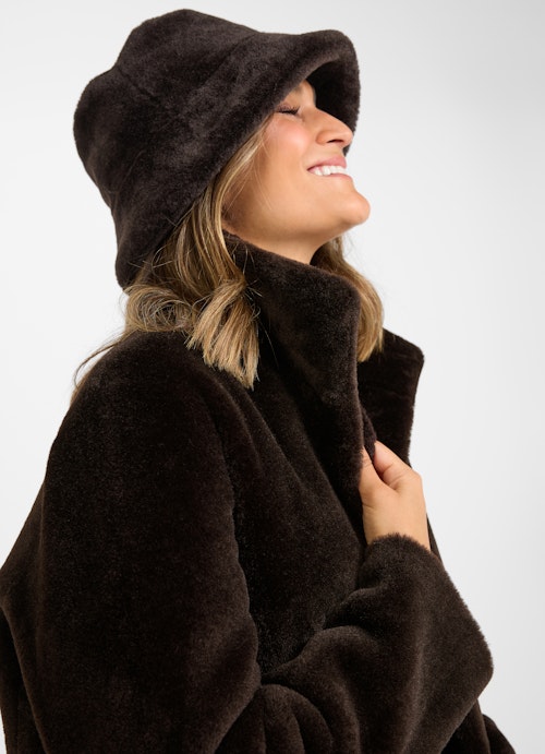 One Size Accessoires Teddy - Hut bitter chocolate