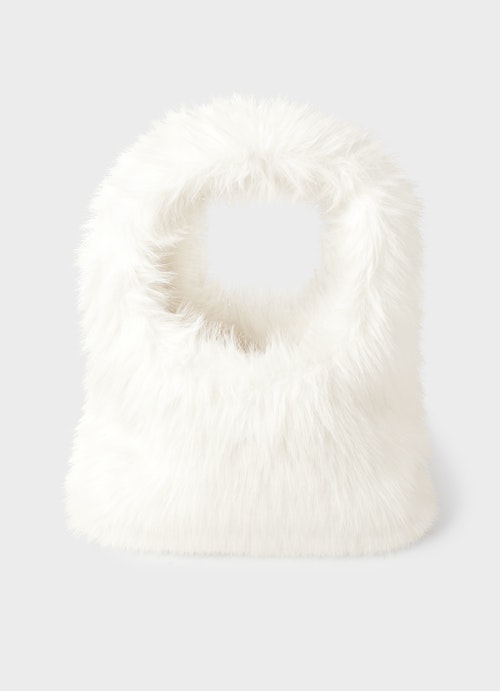 One Size Accessoires Faux Fur - Tasche eggshell
