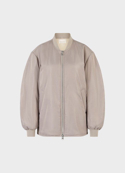 Oversized Fit Jacken Bomberjacke putty