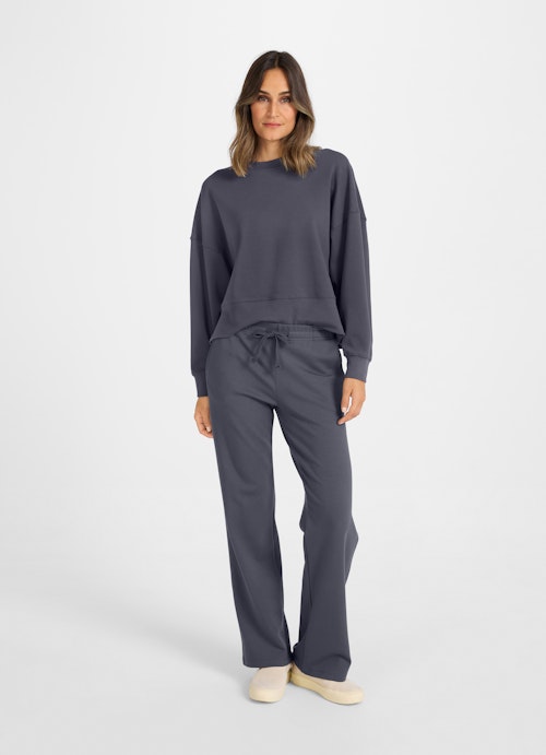 Boot Cut Pants Wide Leg Fit - Sweatpants thunder