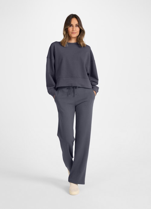 Boot Cut Pants Wide Leg Fit - Sweatpants thunder
