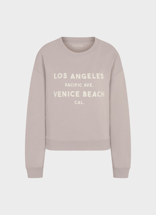 Coupe oversize Sweat-shirts Pull putty