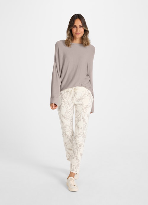 Casual Fit Knitwear Viscose Stretch - Sweater putty
