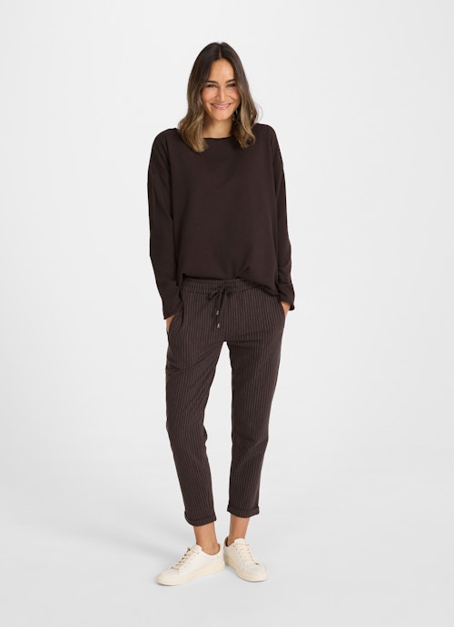 Coupe Casual Fit Pantalons Coupe décontractée - Pantalon de survêtement bitter chocolate