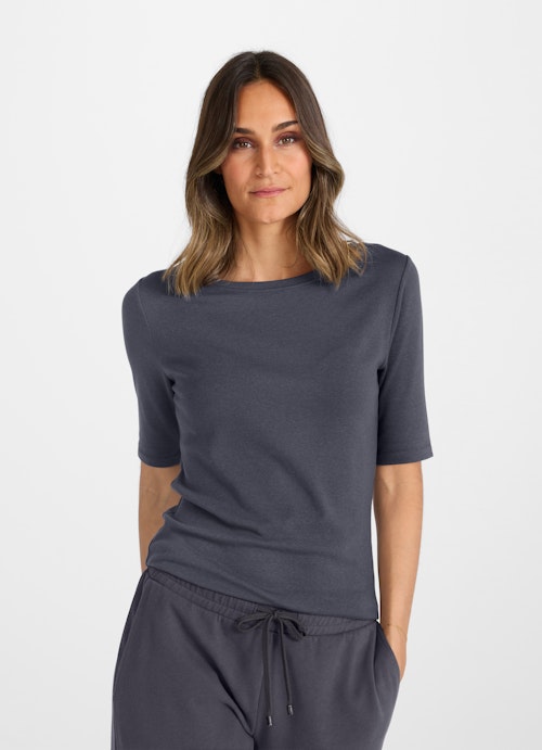 Coupe Slim Fit T-shirts Jersey modal - T-shirt thunder