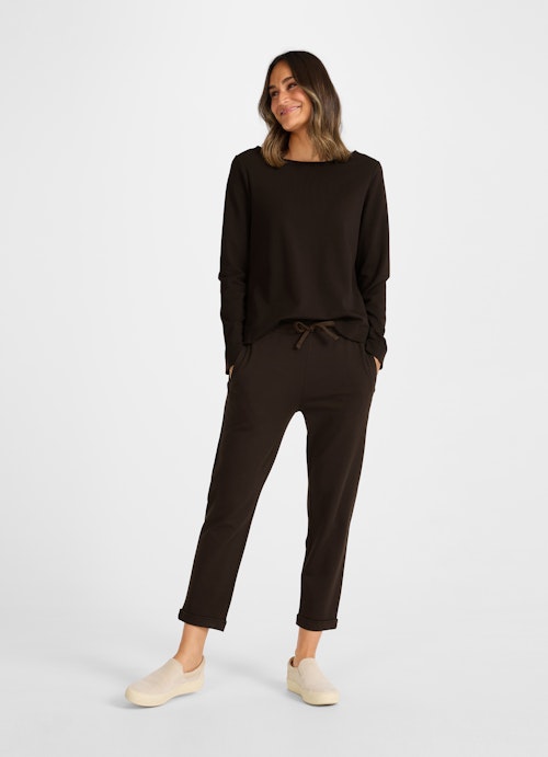 Casual Fit Hosen Casual Fit - Sweatpants bitter chocolate