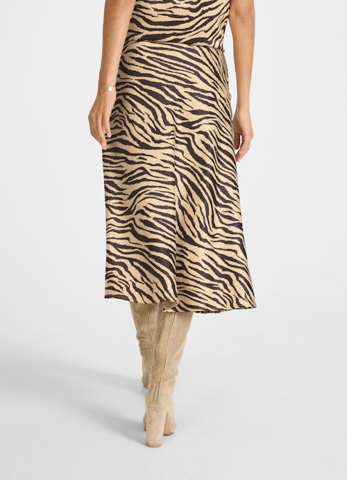 Medium Length Röcke Satin - Rock champagne