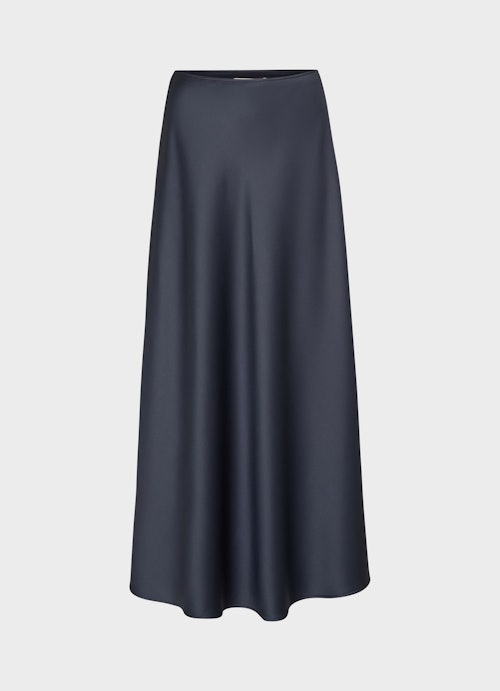 Long Length Röcke Satin - Maxi Rock thunder