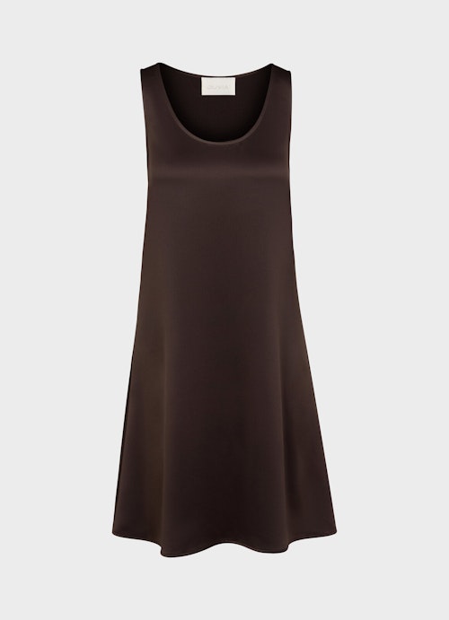 Casual Fit Kleider Satin - Kleid bitter chocolate