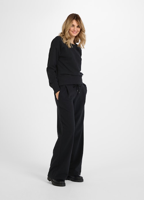 Wide Leg Hosen Wide Leg Fit - Sweatpants black