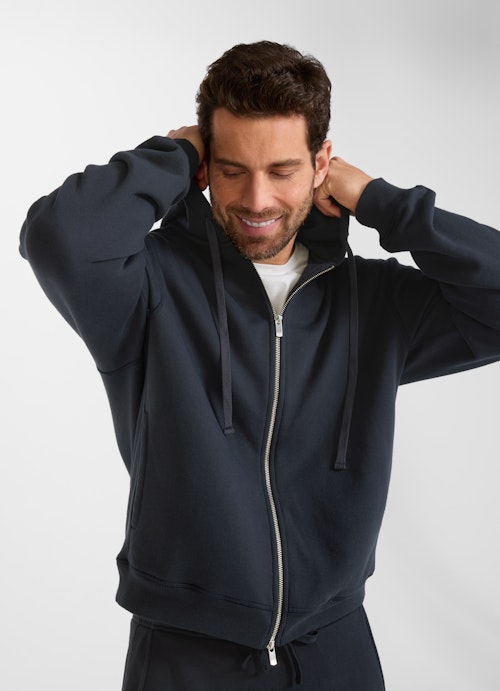 Casual Fit Jacken Hoodie - Zip Jacke navy