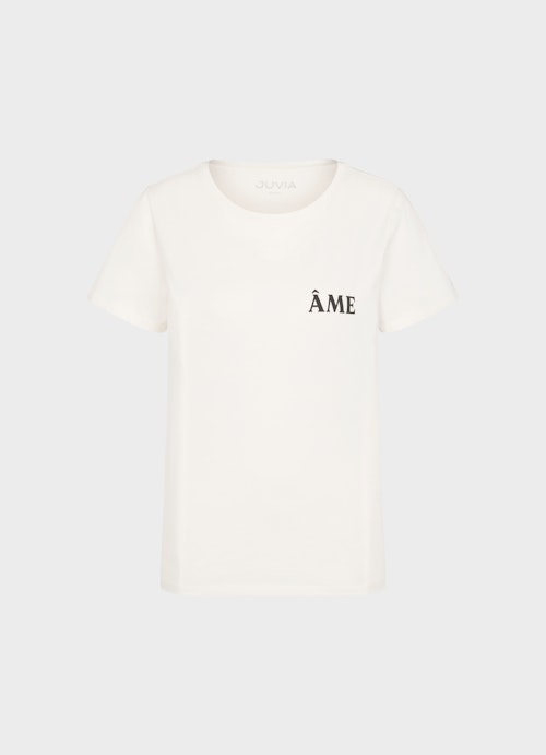 Coupe Regular Fit T-shirts T-shirt eggshell