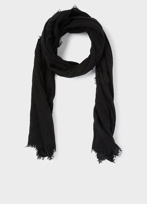 One Size Strick Cashmere - Schal black