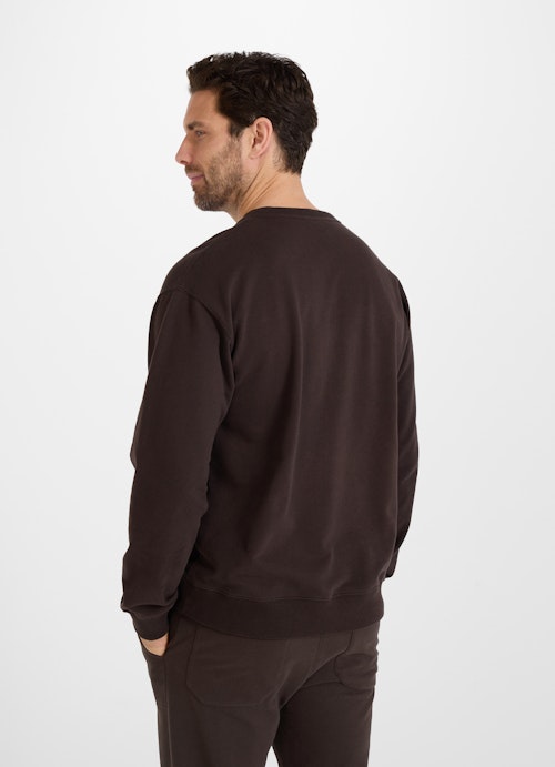 Casual Fit Sweater Sweater bitter chocolate
