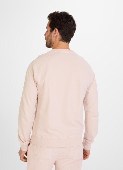 Regular Fit Sweater Frottee - Sweater pale rose