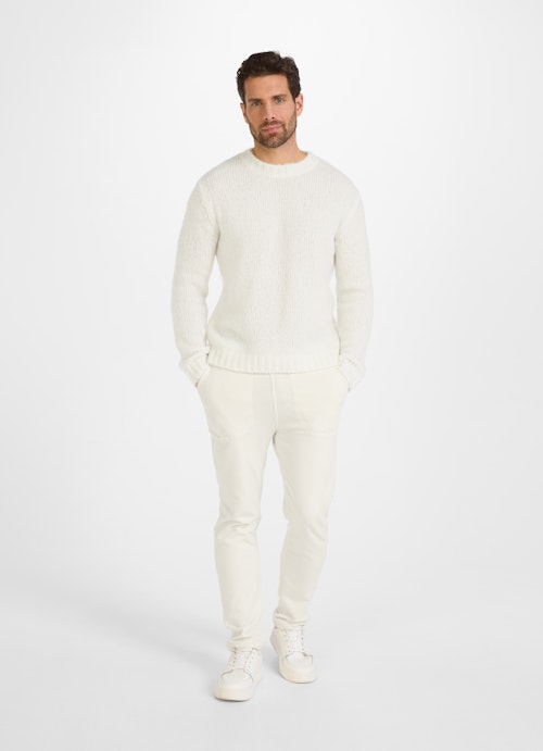 Casual Fit Strick Strick Pullover eggshell
