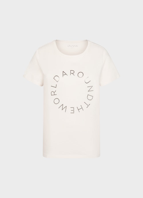 Coupe Regular Fit T-shirts T-shirt eggshell