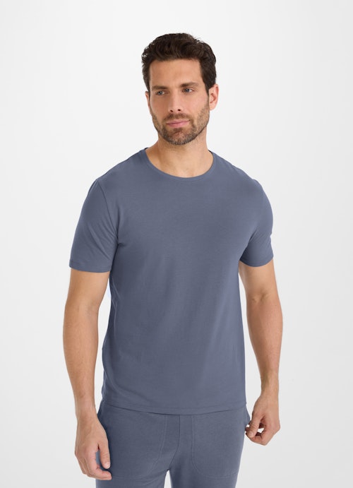 Regular Fit T-shirts T-shirt blue fjord