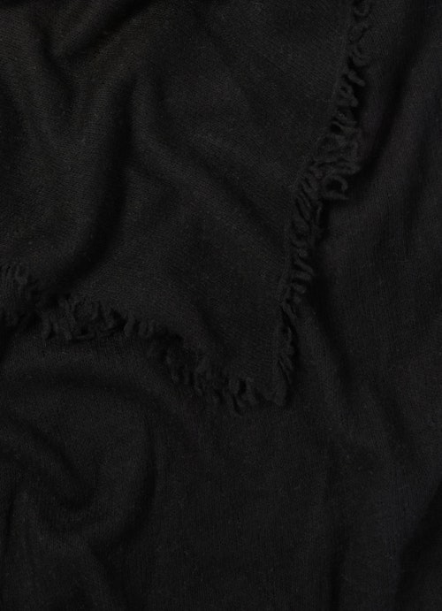 One Size Strick Cashmere - Schal black