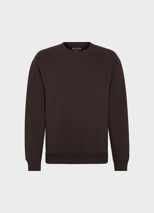 Casual Fit Sweater Sweater bitter chocolate