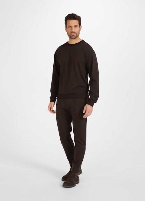 Regular Fit Sweater Sweater bitter chocolate