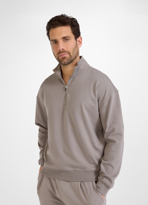 Casual Fit Sweater Sweater grey flannel