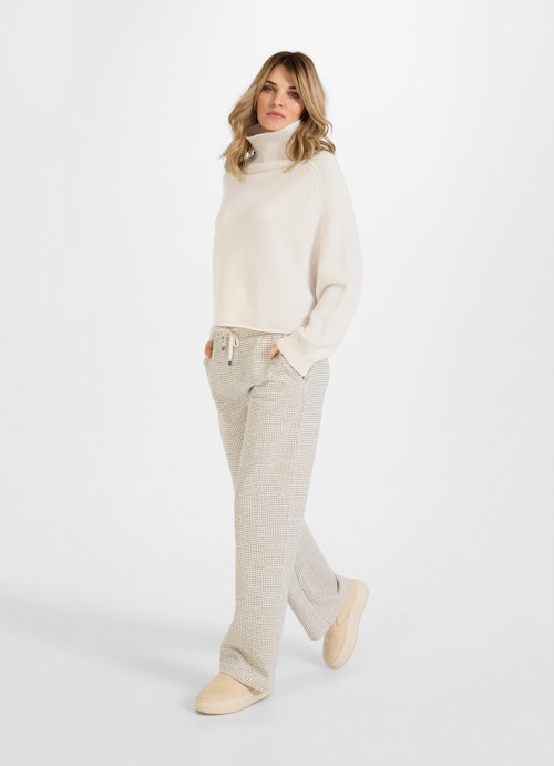 Wide Leg Hosen Wide Leg Fit - Sweatpants eggshell