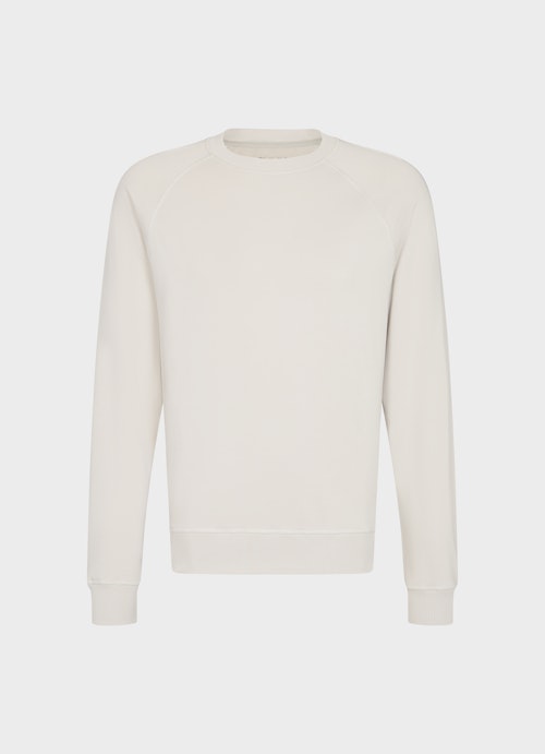 Regular Fit Sweater Frottee - Sweater silver stone