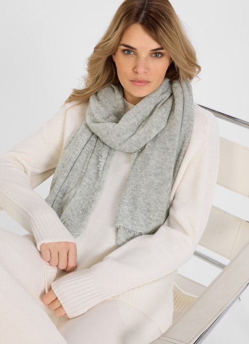 One Size Strick Cashmere - Schal heather grey