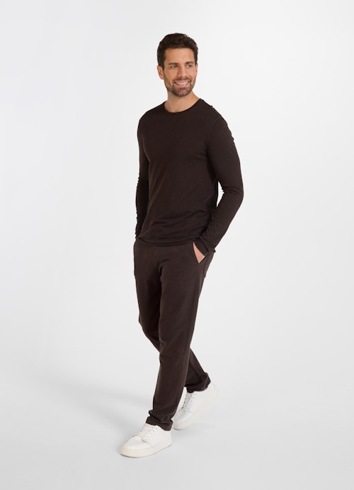 Regular Fit Longsleeves Longsleeve bitter chocolate