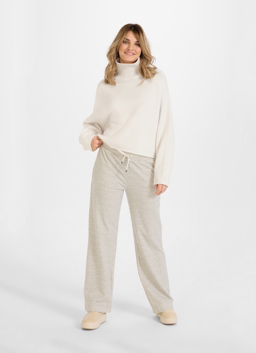 Wide Leg Hosen Wide Leg Fit - Sweatpants eggshell