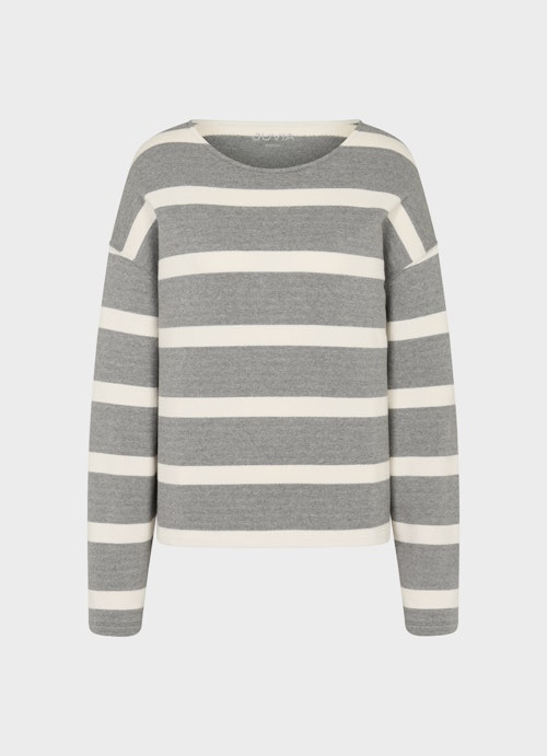 Coupe Loose Fit Sweat-shirts Pull-over steel grey mel.