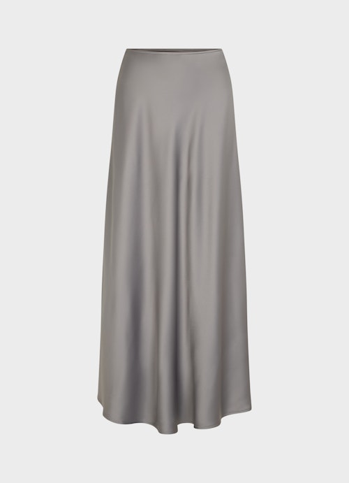 Long Length Röcke Satin - Rock steel grey