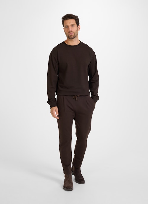 Regular Fit Pants Regular Fit - Trousers bitter chocolate