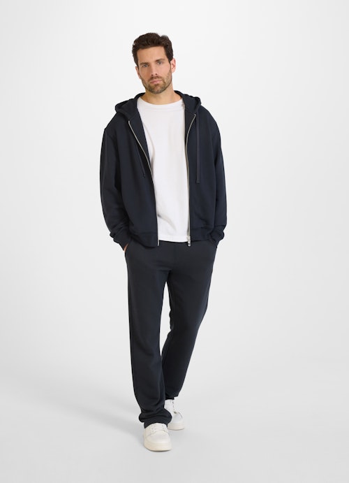 Casual Fit Jacken Hoodie - Zip Jacke navy