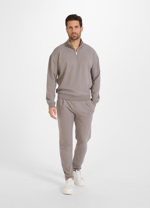 Casual Fit Sweater Sweater grey flannel